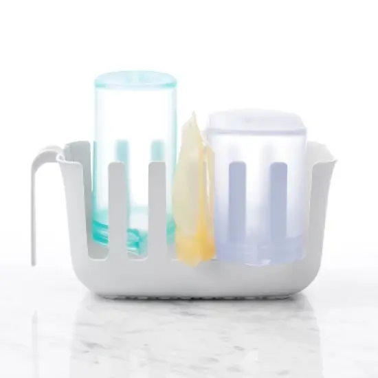 YouCopia Dry+Store Bag Drying Rack and Bin Set: Plastic Baggie Dryer, Multi-Compartment, Stackable, Freestanding image {7}