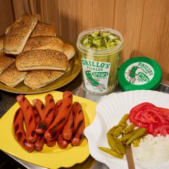 Grillo's Pickles Classic Dill Pickle Spears - 32 fl oz image {6}