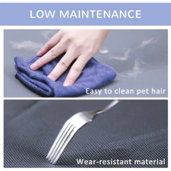 Kumasinova Elevated Dog Bed,36"x30"/48"x36" Outdoor Dog Bed with Breathable Mesh,Dog Beds Large Sized Dog for Medium&Big Dogs for Summer image {3}