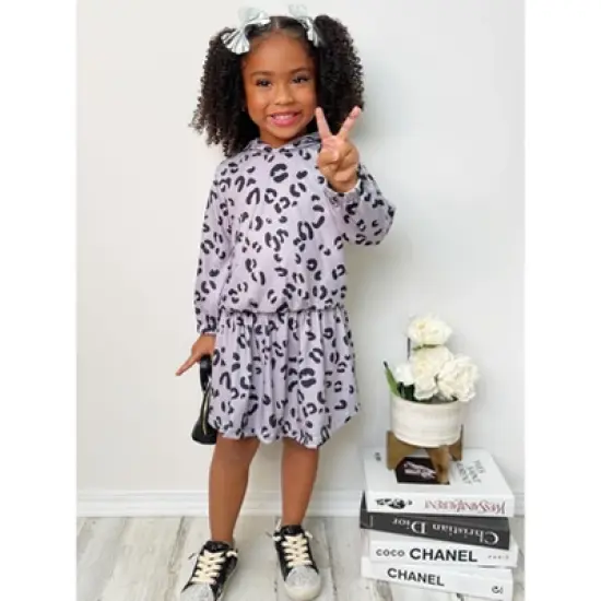 Girls Cool Cubs Club Hoodie & Skirt Set - Mia Belle Girls image {4}