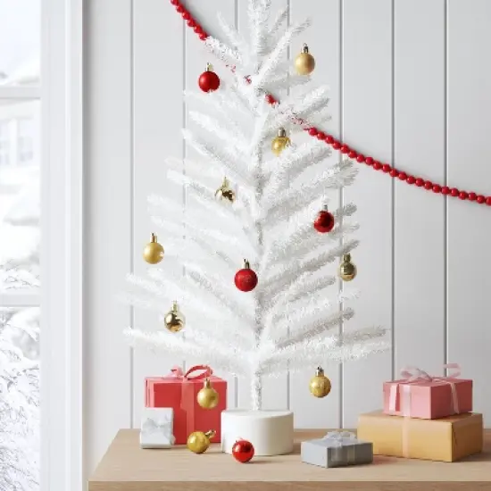 25ct Round Mini Christmas Tree Ornament Set - Wondershop&trade; image {1}