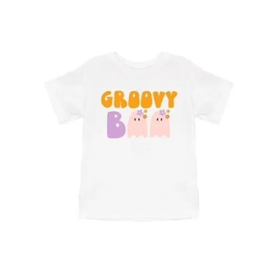 The Juniper Shop Groovy Boo Ghost Kids Short Sleeve Tee image {2}