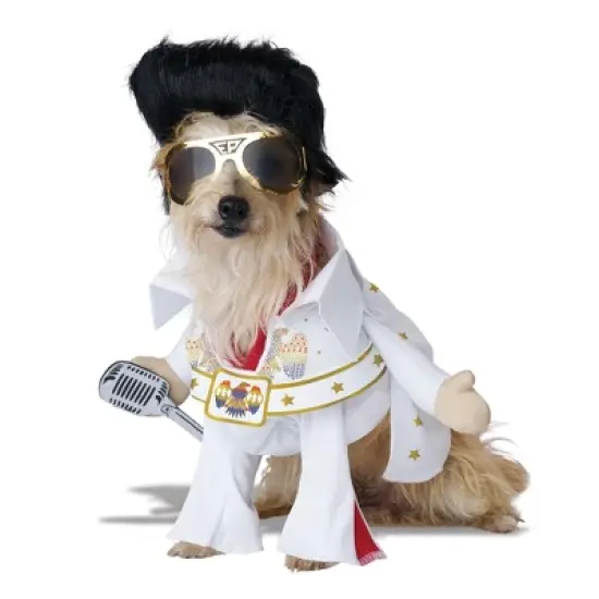 Elvis Viva Vegas Pet Costume image {5}