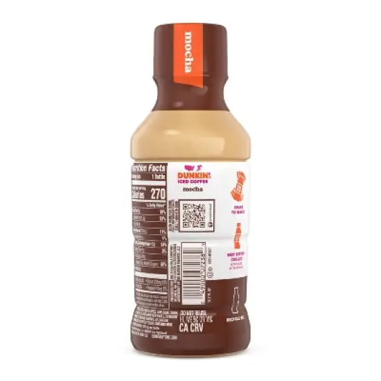 Dunkin Donuts Mocha - 13.7 fl oz Bottle image {7}