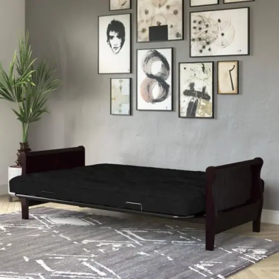 6" Full Soren Quilted Thermobonded High Density Polyester Fill Futon Mattress - Room & Joy image {2}