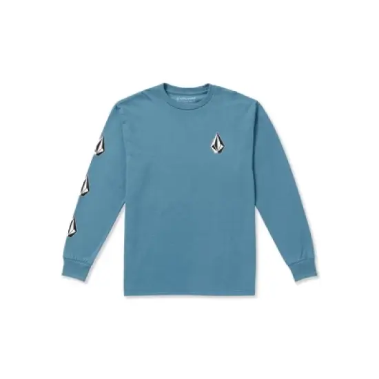 Volcom Boys Iconic Stone Long Sleeve Tee image {7}