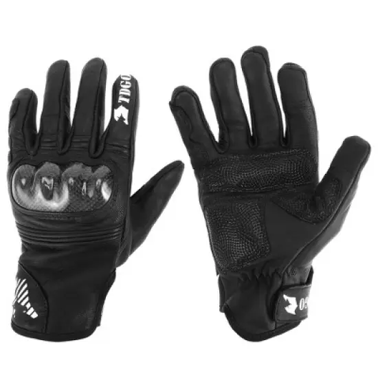 Unique Bargains Motorbike Gloves Spring Smartphone Touch Black 1 Pair image {6}