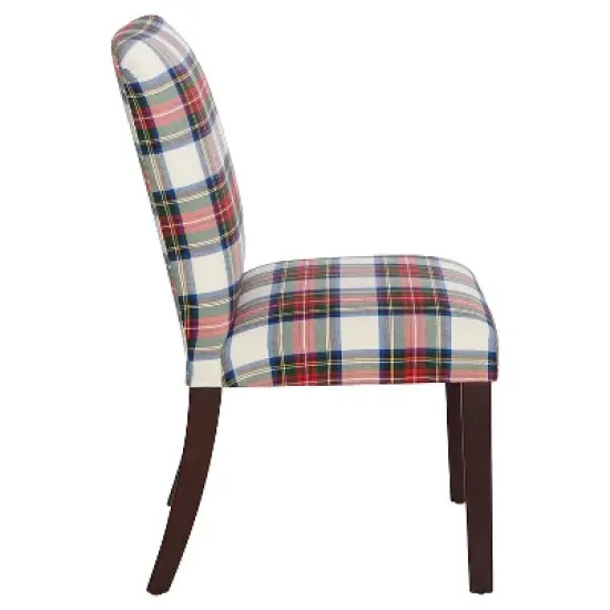 Hendrix Dining Chair in Plaid - Skyline Furniture image {2}