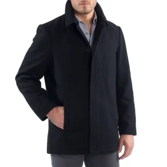 Alpine Swiss Vance Mens Wool Blend Button Up Coat image {8}