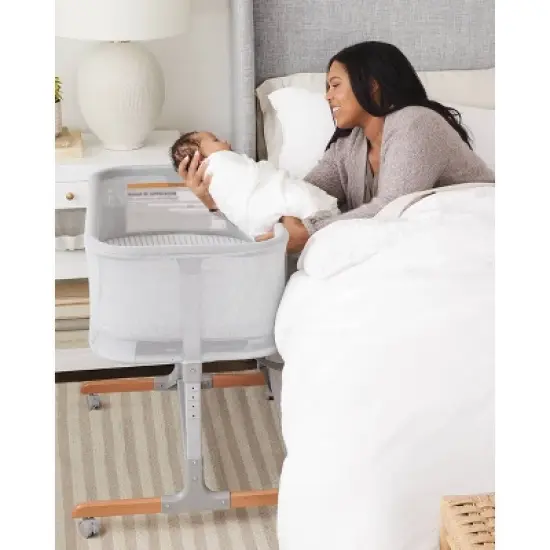 Skip Hop Cozy-Up 2-in-1 Bedside Sleeper & Bassinet image {4}