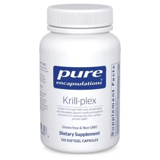 Pure Encapsulations Krill-Plex - Supports Menstrual Comfort, Heart Health, Joint Support, Cognitive Function and Skin Health image {9}