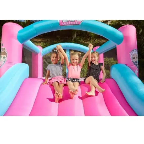 L.O.L. Surprise! Jump 'n Slide Inflatable Bounce House with Blower image {4}
