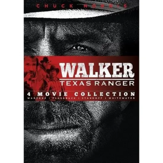 Walker, Texas Ranger: 4-Movie Collection (Warzone / Flashback / Standoff / Whitewater) (DVD) image {1}