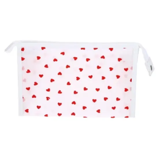 Unique Bargains Women's Durable Floral Cosmetic Bag 1 Pc image {6}