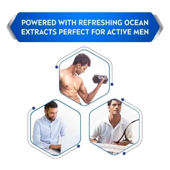 Nivea Men Anti Perspirant Roll On, Fresh Active 1.7oz (3 Pack) image {1}
