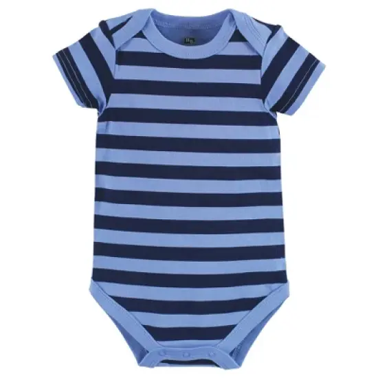 Hudson Baby Infant Boy Cotton Bodysuits, Mommys Little Boy image {3}