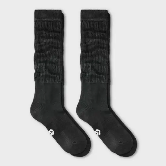 Women's Cushioned Scrunch 2pk Athletic Crew Socks - All In Motion&trade; 4-10 image {4}