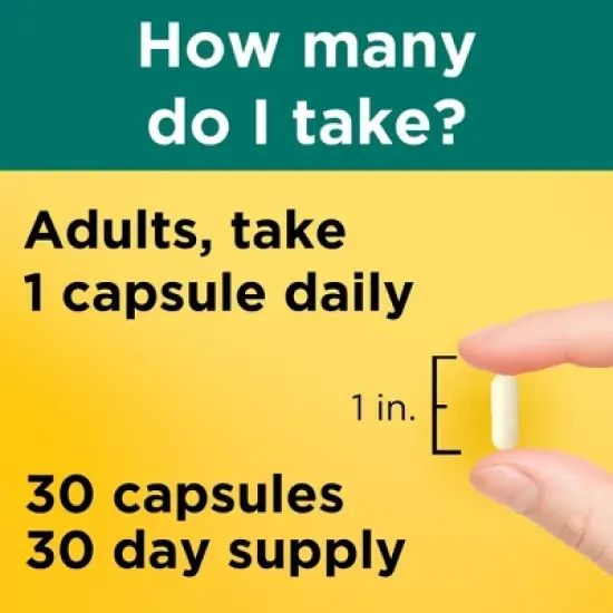 Nature Made Digestive Probiotics Advanced Dual Action Capsules - 15 Billion CFU per serving - 30ct image {4}
