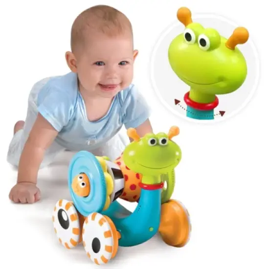 Yookidoo Crawl 'n Go Snail Baby Toy image {2}