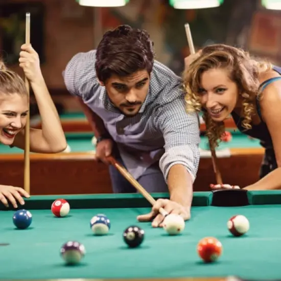 Unique Bargains Plastic Portable Sturdy Easy to Carry Billiard Cue Racks image {5}