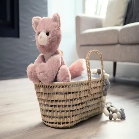 Bearington Mew Mew Pink Plush Kitty Cat Stuffed Animal image {2}