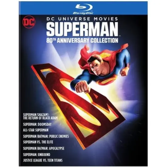 Superman: 80th Anniversary Collection (DC Universe Movies) (Blu-ray) image {1}