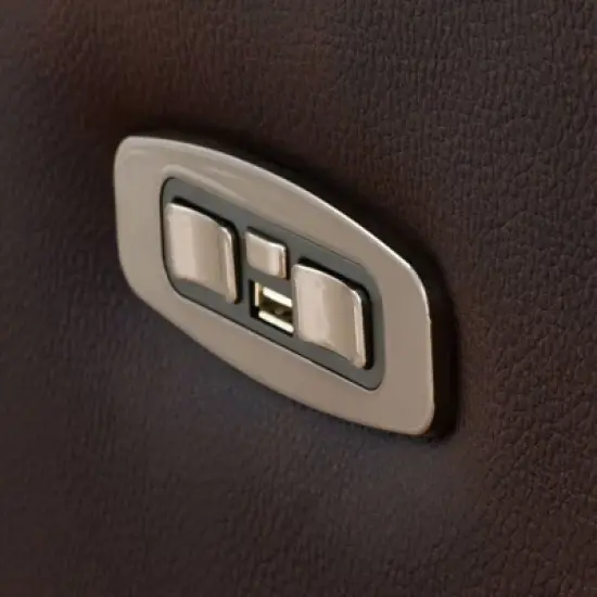 Easley Leather Power Reclining Sofa - Abbyson Living image {3}