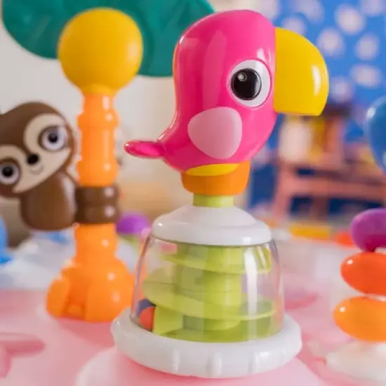 Bright Starts Around We Go 2-in-1 Activity Centre - Tropic Coral image {8}