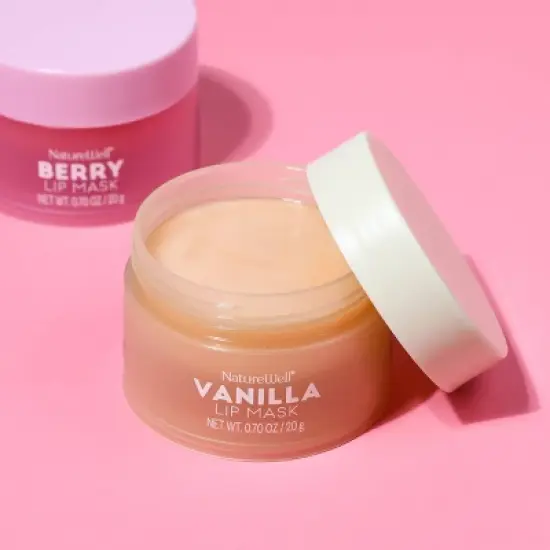 NatureWell Hydrating Lip Mask - Berry - 0.7oz image {2}