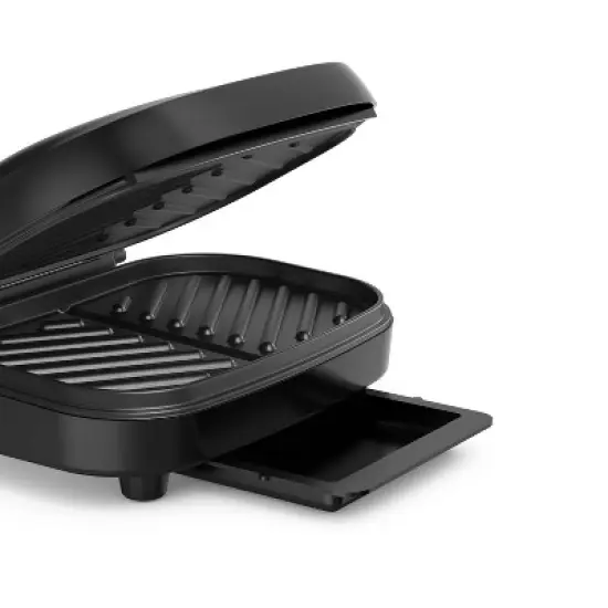 KitchenSmith 2 Burger Indoor Grill Black image {2}