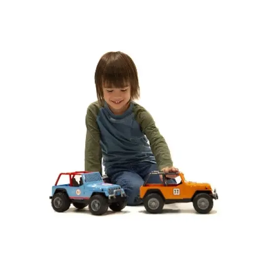 Bruder Jeep Cross Country Racer Blue with Driver image {3}