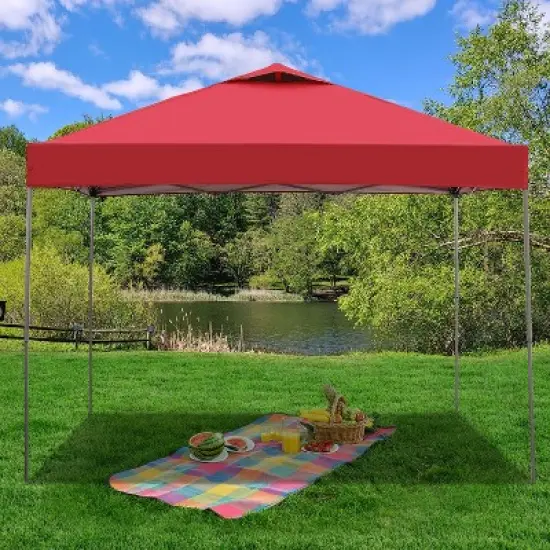 Ainfox 10'&times;10'  Portable Canopy With Carrying Bag image {11}