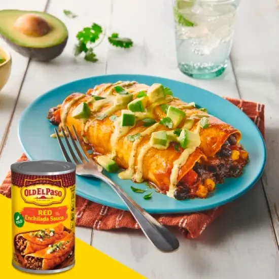 Old El Paso Red Enchilada Sauce Mild 10oz image {2}