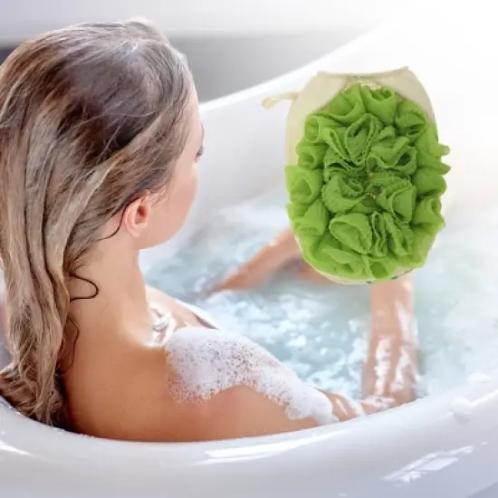 Unique Bargains Shower Gloves 7.48"x5.51" 1 Pc image {1}