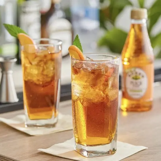 Rose&rsquo;s Peach Syrup 6 Pack 12 OZ Bottle, | Perfect for Cocktails, Beverages, and Mixers image {1}