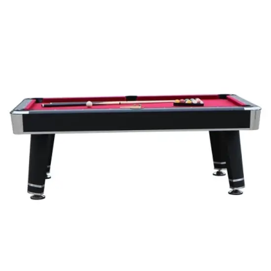 Hathaway Jupiter 7' Pool Table - Black image {1}