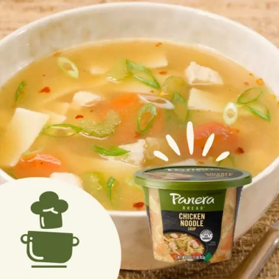 Panera Bread Chicken Noodle Soup - 16oz image {4}