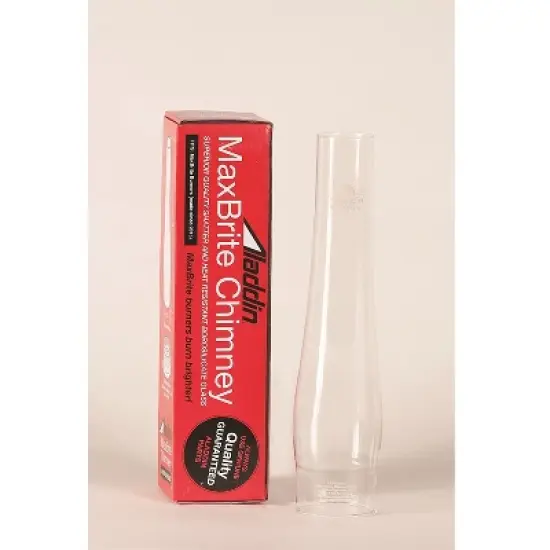 Aladdin Clear Lincoln Drape Oil Lamp WITH Parts Kit image {2}