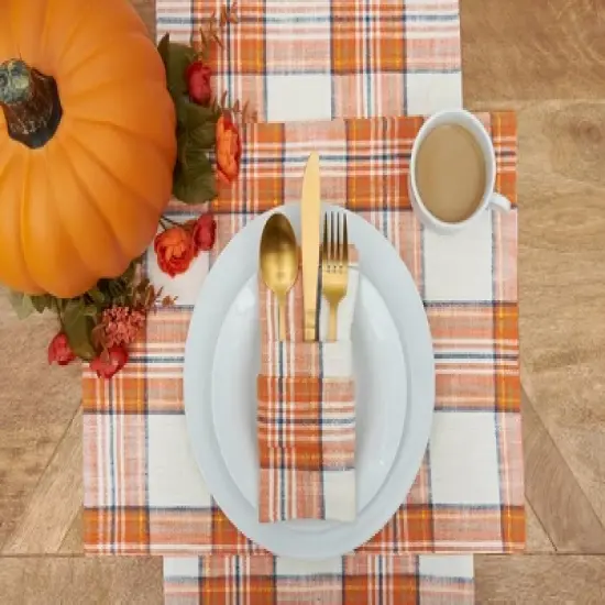 C&F Home Gibson Plaid Napkins Set of 6 image {3}