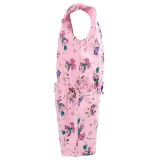 DreamWorks Trolls Poppy Girls French Terry Sleeveless Romper Toddler to Big Kid  image {2}