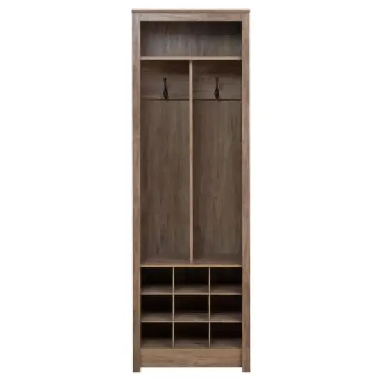Freemont Entryway Organizer with Shoe Storage - Prepac image {7}
