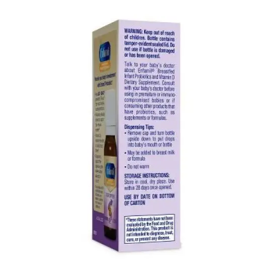 Enfamil Dual Probiotic Infant Daily Drops - 0.3 fl oz image {5}