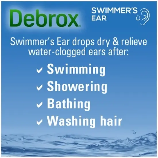 Debrox Ear Drops for Swimmer's Ear - 1 fl oz image {4}