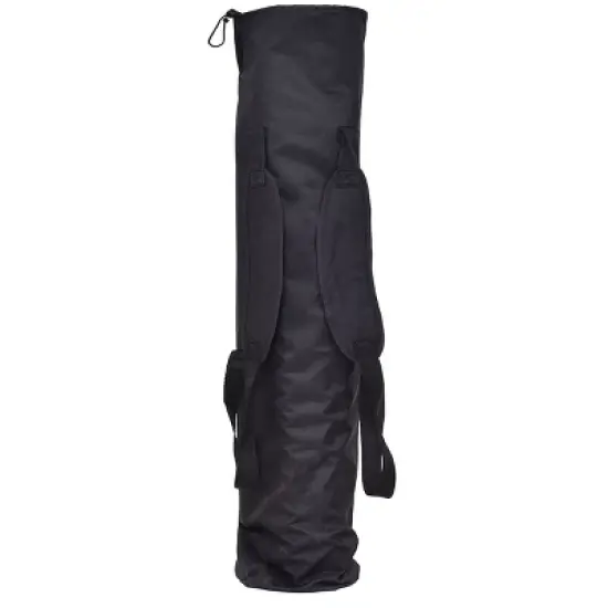 Costway Black Portable Folding Hammock Lounge Camping Bed Steel Frame Stand W/Carry Bag image {4}