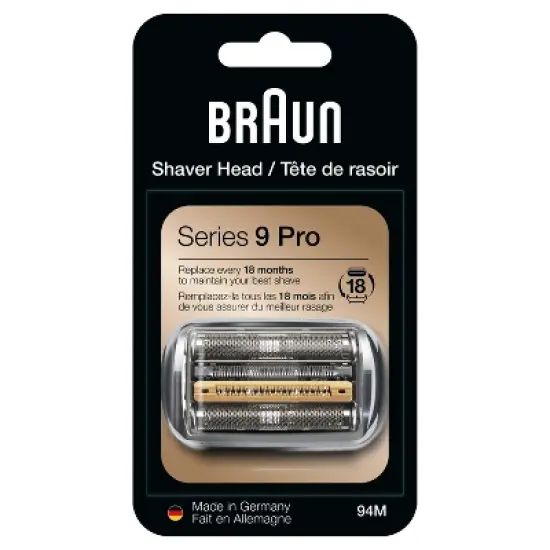 Braun Electric Shaver Replacement Head - Silver image {6}