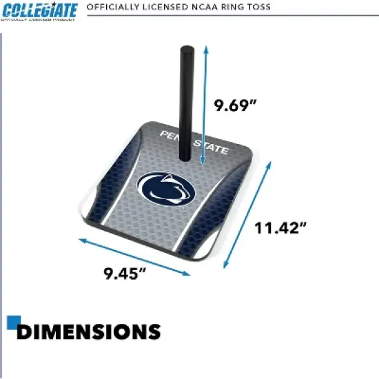 NCAA Penn State Nittany Lions Solid Wood Quoits Toss Game image {2}