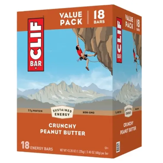 CLIF Bar Crunchy Peanut Butter Energy Bars  image {6}
