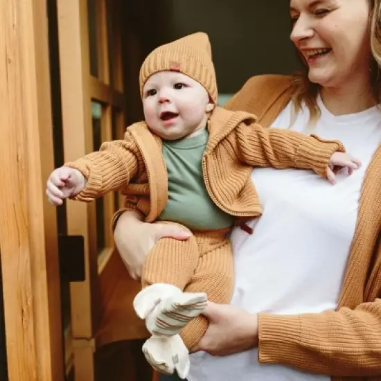 Goumikids Organic Cotton Knit Pants image {3}