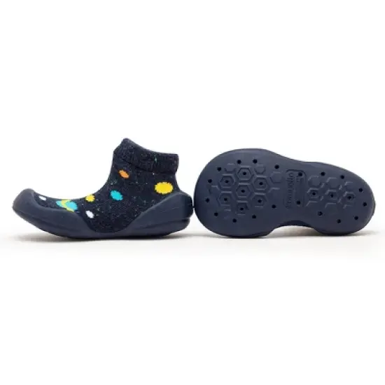 Komuello Baby Boy First Walk Sock Shoes Galaxy image {2}