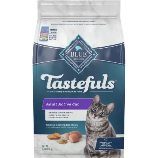 Blue Buffalo Tastefuls Active Natural Adult Dry Cat Food with Chicken image {6}